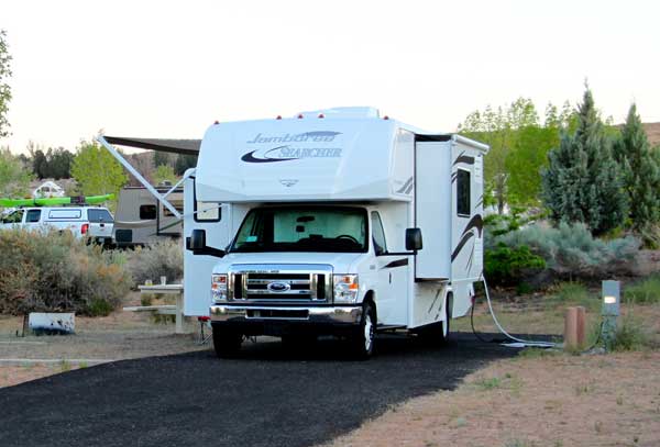 Unser Wohnmobil in Page, AZ